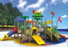 小孩游乐场滑滑梯视频,滑滑梯上的欢乐时光