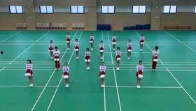 啦啦操队形变换视频,揭秘啦啦操队形之美